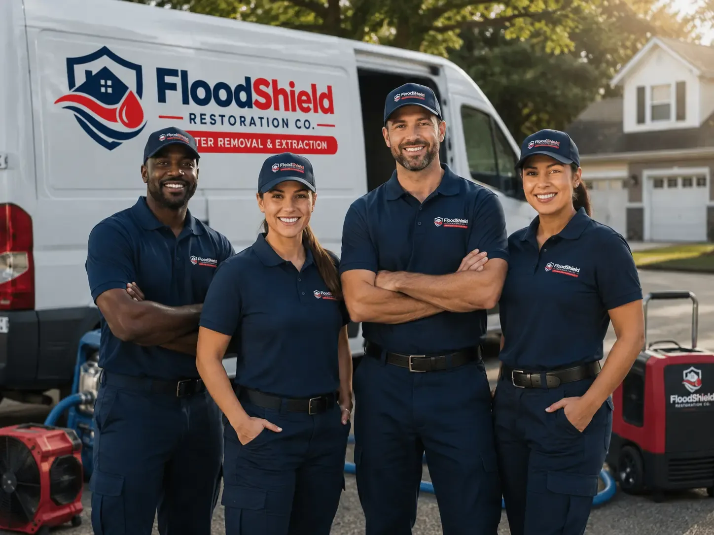 Flood Damage Restoration company in Wall, TX