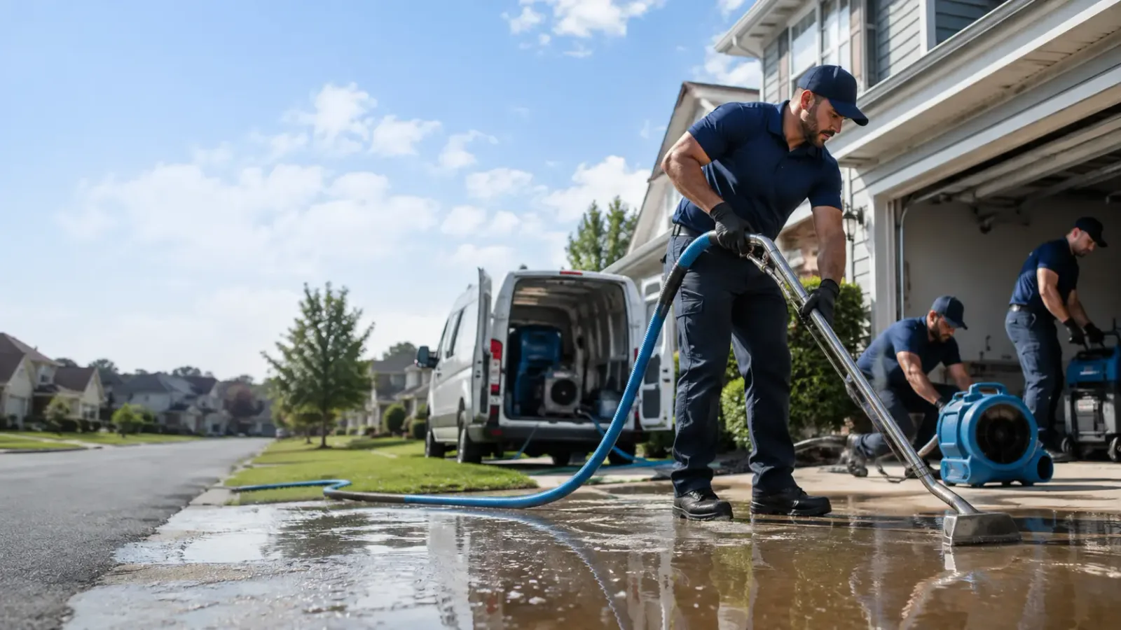 Flood Damage Restoration in Wall, TX